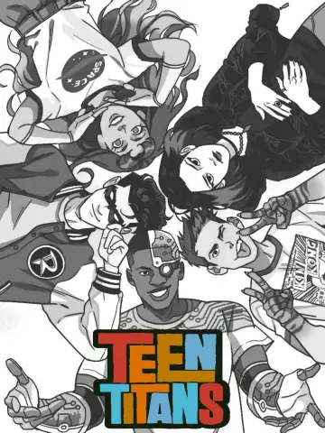 Poster for the TV series "Teen Titans" #1323092