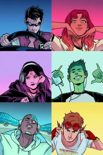 Poster for the TV series "Teen Titans" #1323094