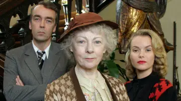 Backdrop for the TV series "Agatha Christie