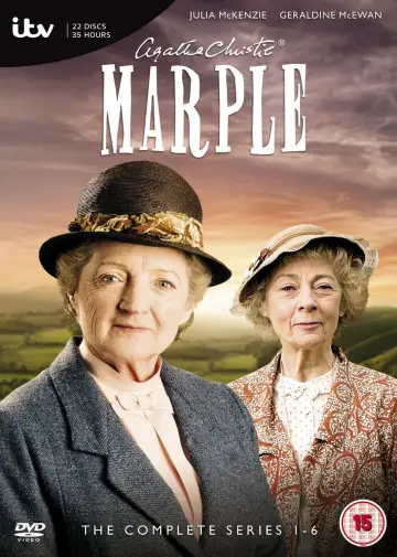 Poster for the TV series "Agatha Christie