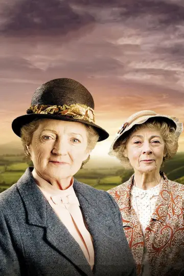 Poster for the TV series "Agatha Christie