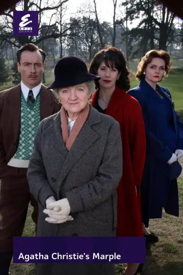 Poster for the TV series "Agatha Christie
