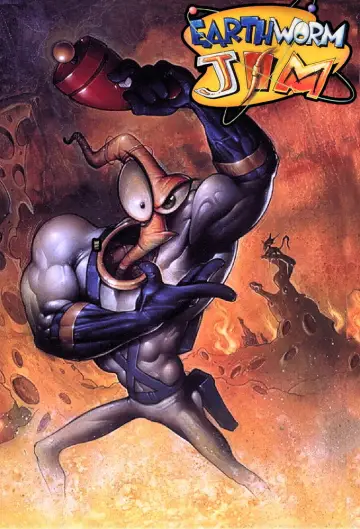Poster for the TV series "Earthworm Jim" #1444610
