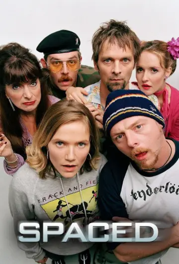 Poster for the TV series "Spaced" #1459202