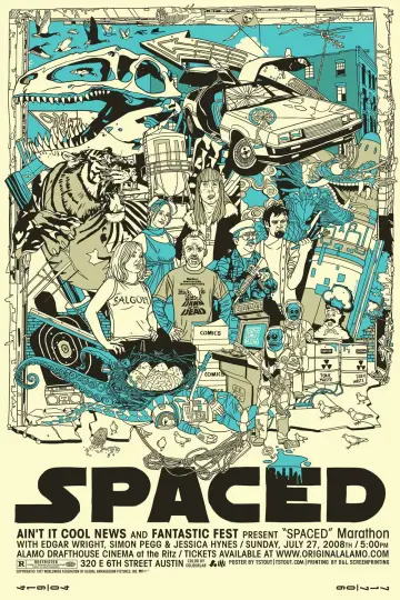 Poster for the TV series "Spaced" #1459208