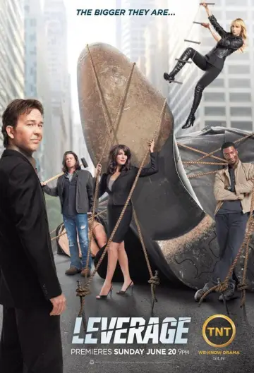 Poster for the TV series "Leverage" #1462386