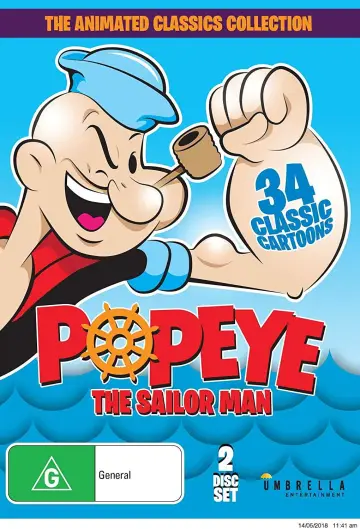Poster for the TV series "Popeye the Sailor" #1342923