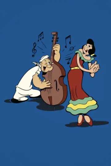 Poster for the TV series "Popeye the Sailor" #1342924