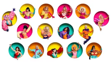 Backdrop for the TV series "RuPaul