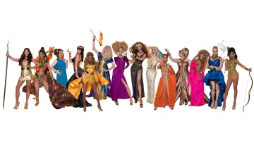 Backdrop for the TV series "RuPaul
