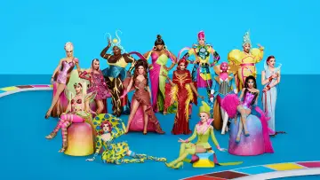 Backdrop for the TV series "RuPaul