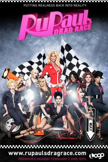 Poster for the TV series "RuPaul