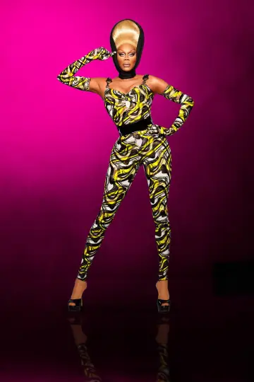 Poster for the TV series "RuPaul