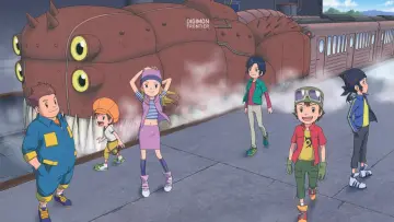 Backdrop for the TV series "Digimon Frontier" #1400445