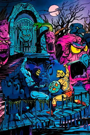 Poster for the TV series "He-Man and the Masters of the Universe" #1348035