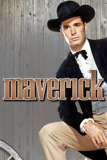 Poster for the TV series "Maverick" #1302256