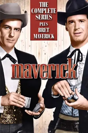 Poster for the TV series "Maverick" #1302257