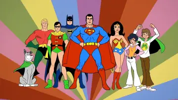 Backdrop for the TV series "Super Friends" #1371715