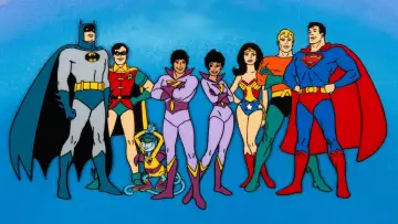 Backdrop for the TV series "Super Friends" #1371716
