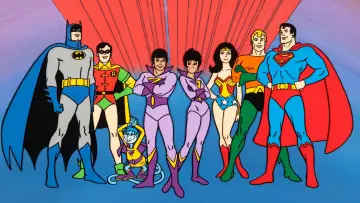 Backdrop for the TV series "Super Friends" #1371719