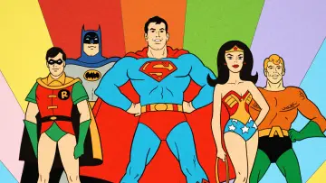Backdrop for the TV series "Super Friends" #1371723