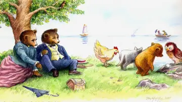 Backdrop for the TV series "Little Bear" #1383092