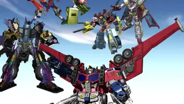 Backdrop for the TV series "Transformers: Cybertron" #1440483