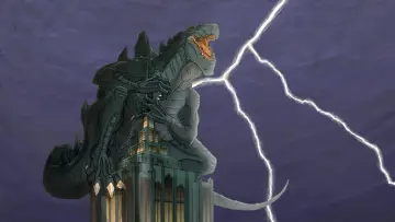 Backdrop for the TV series "Godzilla: The Series" #1412843