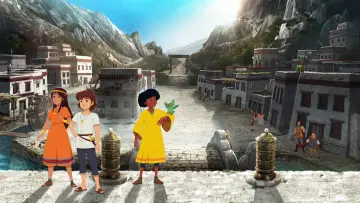 Backdrop к сериалу "The Mysterious Cities of Gold" #1342631