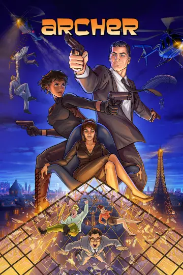 Poster к сериалу "Archer" #1300322