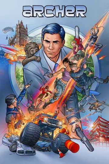 Poster к сериалу "Archer" #1300324