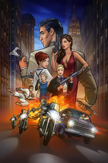 Poster к сериалу "Archer" #1300327