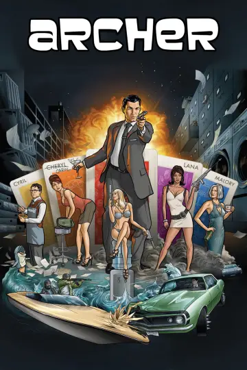 Poster к сериалу "Archer" #1300330