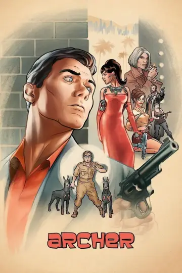 Poster к сериалу "Archer" #1300332