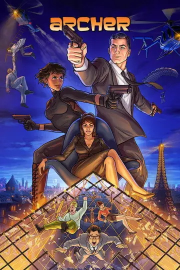 Poster к сериалу "Archer" #1300336