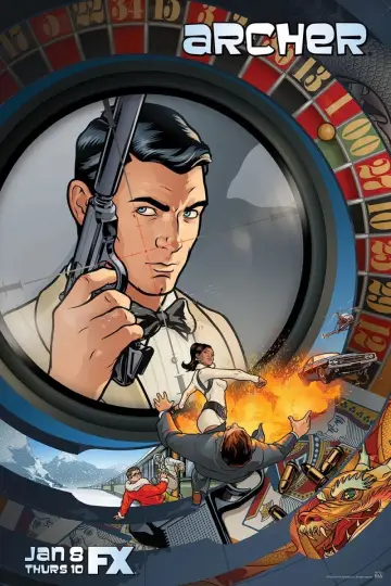 Poster к сериалу "Archer" #1300342