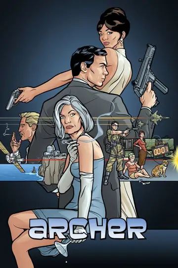 Poster к сериалу "Archer" #1300344