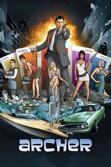 Poster к сериалу "Archer" #1300347