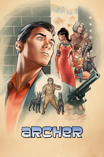 Poster к сериалу "Archer" #1300353