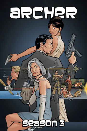 Poster к сериалу "Archer" #1300369