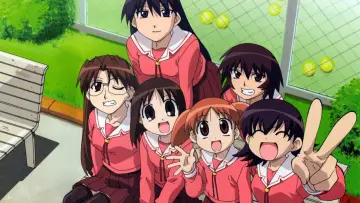 Backdrop for the TV series "Azumanga Daioh" #1395543