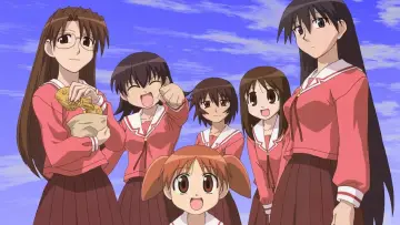 Backdrop for the TV series "Azumanga Daioh" #1395544