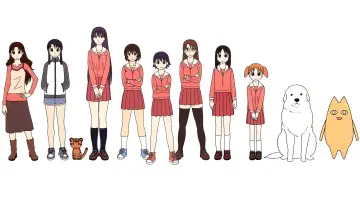 Backdrop for the TV series "Azumanga Daioh" #1395546