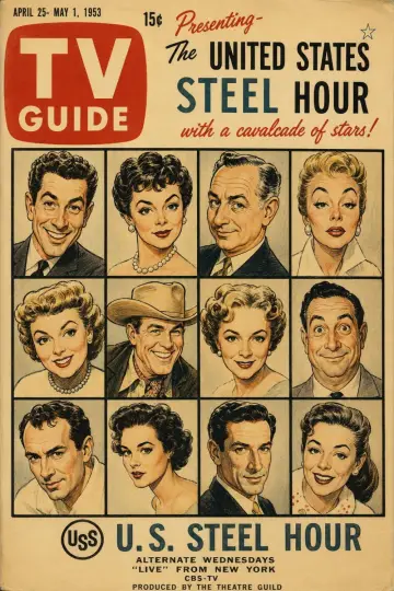 Poster for the TV series "The United States Steel Hour" #1420211