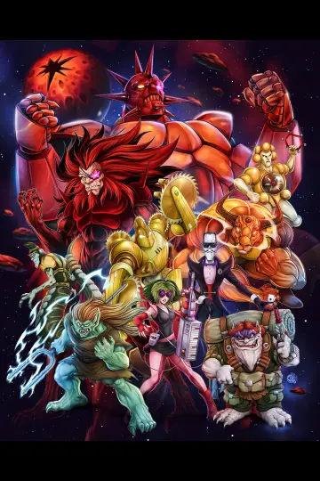 Poster for the TV series "SilverHawks" #1457193