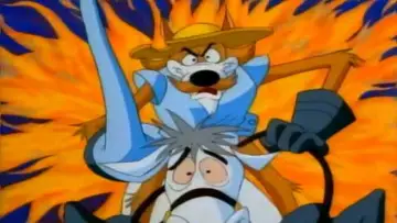 Backdrop for the TV series "The Adventures of Don Coyote and Sancho Panda" #1541371