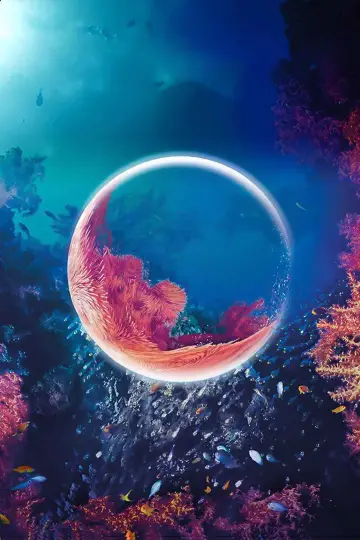 Poster for the TV series "The Blue Planet" #1455609