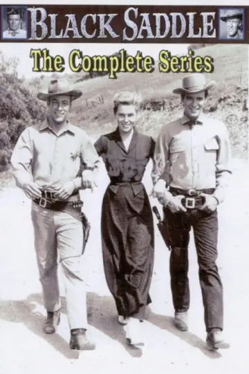 Poster for the TV series "Black Saddle" #1658069