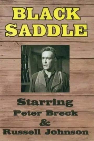 Poster for the TV series "Black Saddle" #1658070