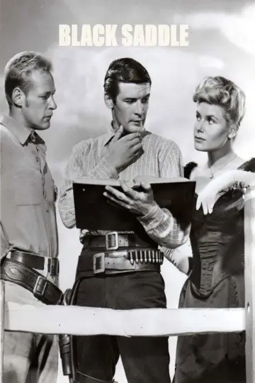 Poster for the TV series "Black Saddle" #1658071